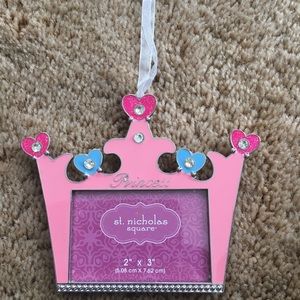 📌New Princess picture frame ornament